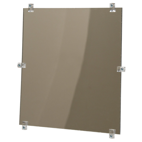Flat Mirror, 12" H x 12" W, Unframed Cam Industrial