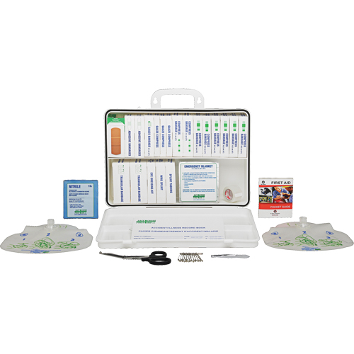 Specialty First Aid Kit, Class 1 Medical Device, Plastic Box Cam Industrial