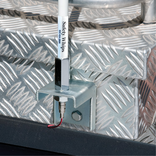 Safety Whip&reg; Flagstaff Mounting Base Cam Industrial