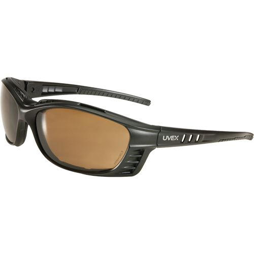 Uvex&reg; Livewire Safety Glasses with HydroShield Lenses, Espresso Lens, Anti-Fog, Meets/Exceeds CSA Z94.3 Cam Industrial