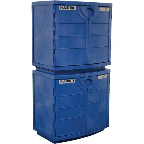 Polyethylene Corrosive/Acid Cabinet, 24 gal., 36" x 35" x 25" Cam Industrial