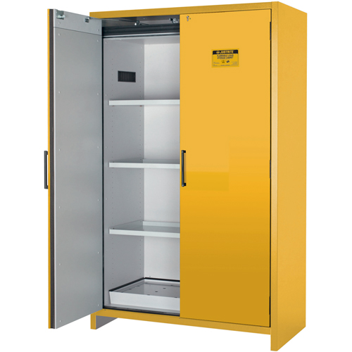 90-Minute EN Safety Storage Cabinet, 45 gal., 2 Door, 46.97" W x 76.89" H x 24.21" D Cam Industrial