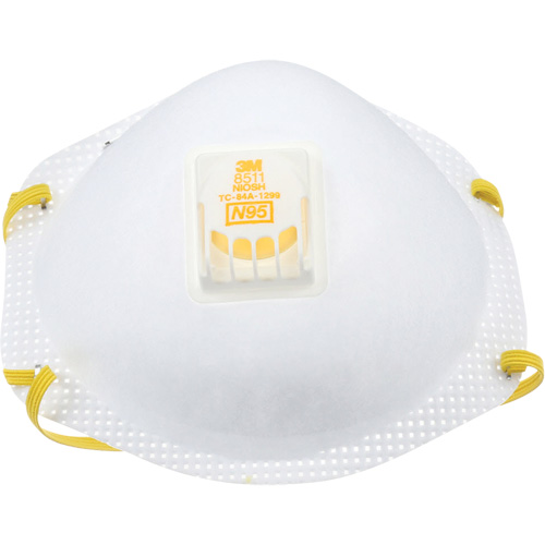 8511 Particulate Respirators, N95, NIOSH Certified Cam Industrial