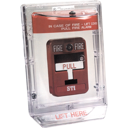 Fire Alarm Covers - Stopper&reg; II Indoor Alarm Covers, Surface Cam Industrial