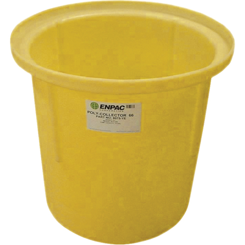 Poly-Collector 66 Shell Only, 32.5" dia. x 31" H, 70 US gal. Spill Cap. Cam Industrial