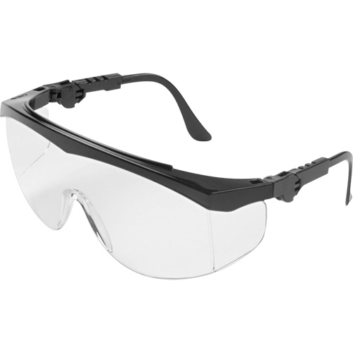 Tomahawk&reg; Safety Glasses, Clear Lens, Anti-Scratch, Meets/Exceeds CSA Z94.3 Cam Industrial