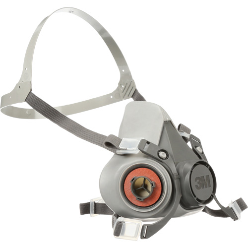 6000 Series Half Facepiece Reusable Respirator, Thermoplastic, Medium Cam Industrial