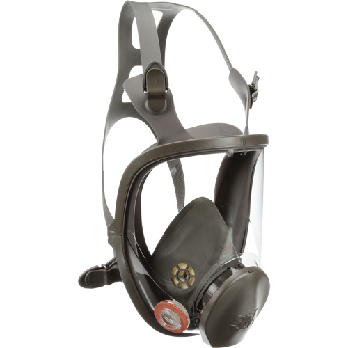 6000 Series Full Facepiece Reusable Respirator, Elastomer/Silicone/Thermoplastic, Medium Cam Industrial