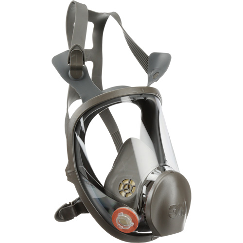 Respirateur r&eacute;utilisable &agrave; masque complet s&eacute;rie 6000, &eacute;lastom&egrave;re/Silicone/Thermoplastique, Grand Cam Industrial