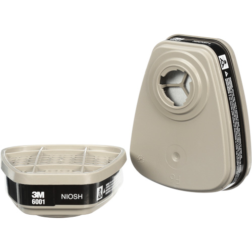6000 Series Respirator Cartridges, Gas/Vapour Cartridge, Organic Vapour Cam Industrial