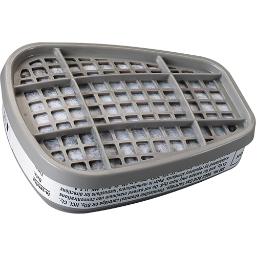 Cartouches pour respirateur s&eacute;rie 6000, Cartouche gaz/vapeur, Gaz acide Cam Industrial