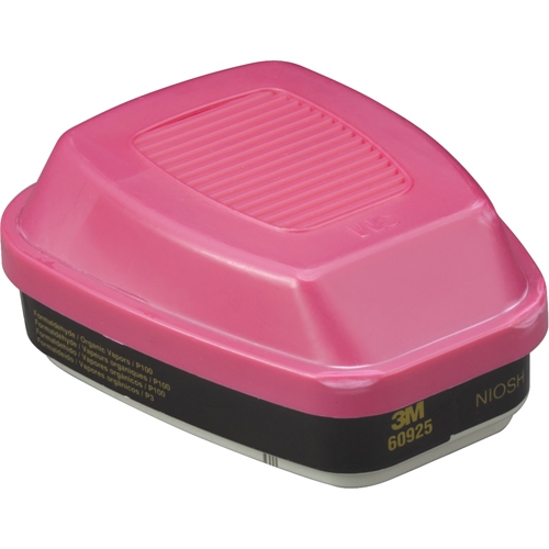 Cartouches pour respirateur s&eacute;rie 6000, Cartouche gaz/vapeur, Formald&eacute;hyde/P100 Cam Industrial