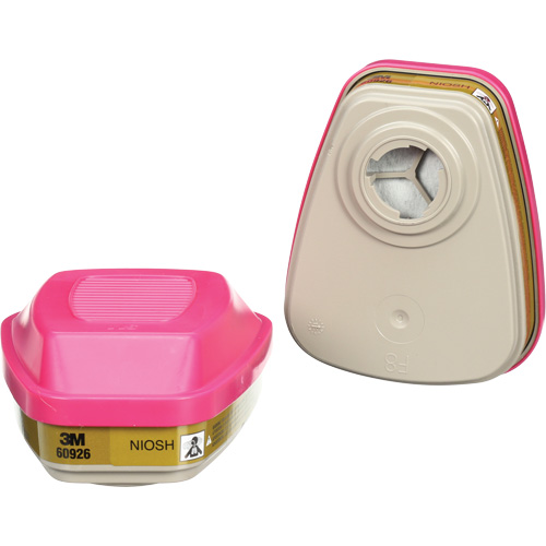 6000 Series Respirator Cartridges, Gas/Vapour Cartridge, Multi-Gas/Vapour/P100 Cam Industrial