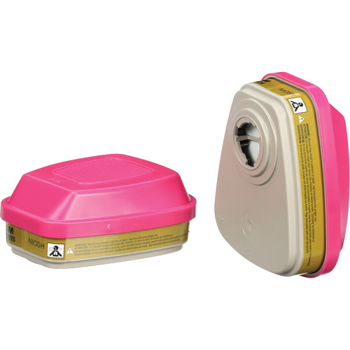 6000 Series Respirator Cartridges, Gas/Vapour Cartridge, Multi-Gas/Vapour/P100 Cam Industrial