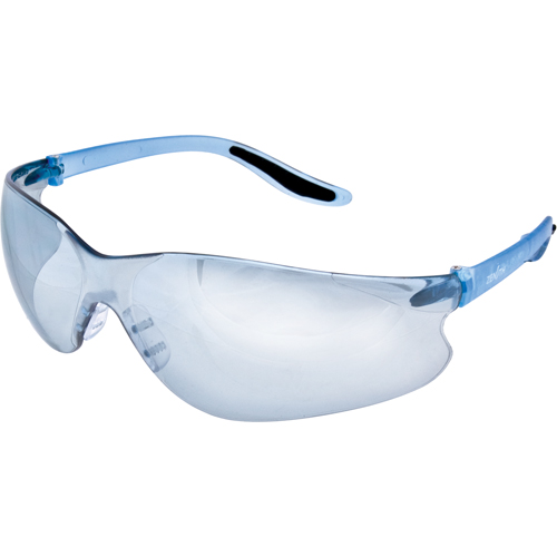 Z500 Series Safety Glasses, Blue/Indoor/Outdoor Mirror Lens, Anti-Scratch, ANSI Z87+/Meets/Exceeds CSA Z94.3 Cam Industrial