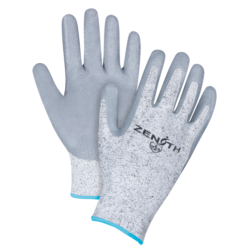 Gants &eacute;lastiques sans coutures r&eacute;sistants &agrave; la coupe, Taille T-Grand/10, Calibre 13, Rev&ecirc;tement Nitrile, Enveloppe en PEHP, ANSI/ISEA 105 niveau 2/EN 388 niveau 3 Cam Industrial