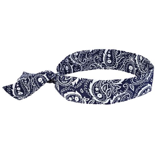Chill-Its&reg; 6700 Cooling Bandanas, Blue Cam Industrial