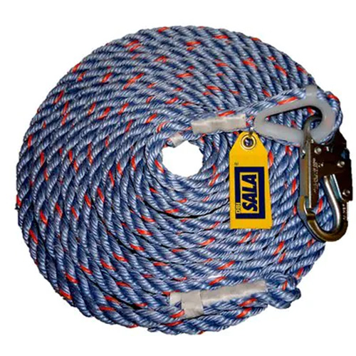 Rope Lifeline with Snap Hook Cam Industrial