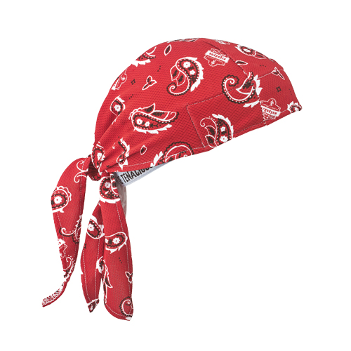 Chill-Its&reg; 6615 Cooling Dew Rags, Red Cam Industrial