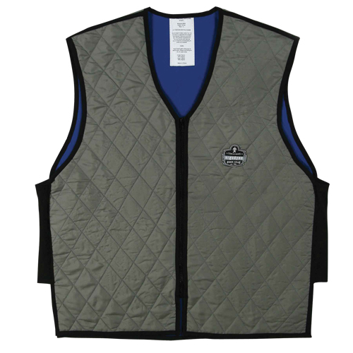 Vestes refroidissantes &agrave; &eacute;vaporation humide Chill-Its 6665, Moyen, Gris Cam Industrial