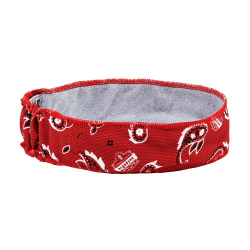 Chill-Its&reg; 6605 Cooling Headbands, Red Cam Industrial