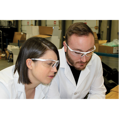 Lunettes de s&eacute;curit&eacute; s&eacute;rie Z1500, Lentille Transparent, Anti-&eacute;gratignures, R&eacute;pond ou surpasse la norme CSA Z94.3 Cam Industrial