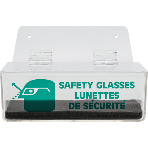 Safety Glasses Dispenser With Lid Cam Industrial
