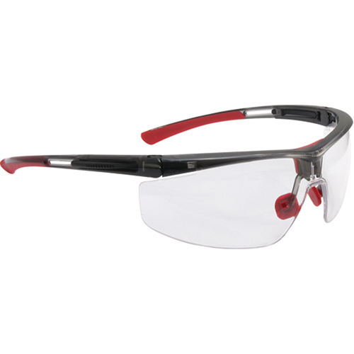 Uvex HydroShield&reg; North Adaptec Safety Glasses, Clear Lens, Anti-Fog/Anti-Scratch, ANSI Z87+/Meets/Exceeds CSA Z94.3 Cam Industrial