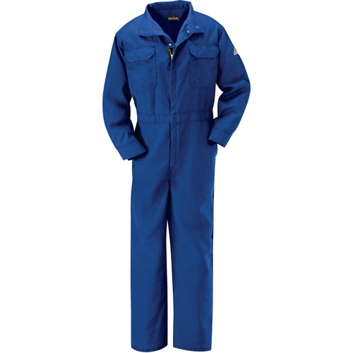 Combinaisons de premi&egrave;re qualit&eacute; r&eacute;sistantes aux flammes, Taille 38, Bleu royal, 5,1 cal/cm² Cam Industrial