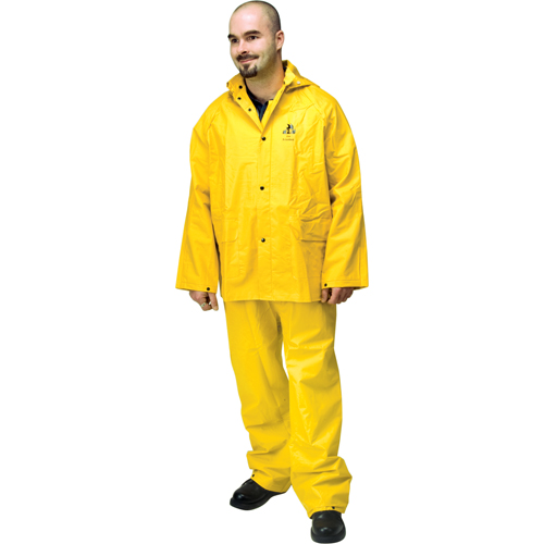 RZ500 Flame Resistant Rain Suit, Small, Yellow Cam Industrial