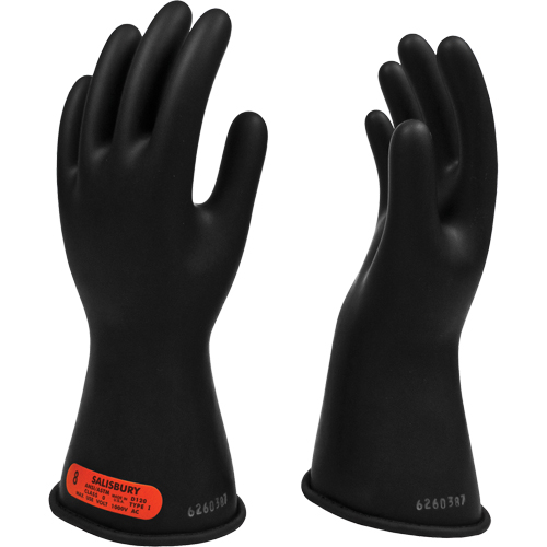Gants isolants en caoutchouc Salisbury, ASTM classe 0, Taille 7, 11" lo Cam Industrial