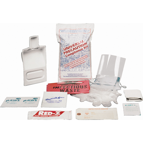 Fluid Spill Clean-Up Kit, Hazmat, Bag, None Absorbancy Cam Industrial