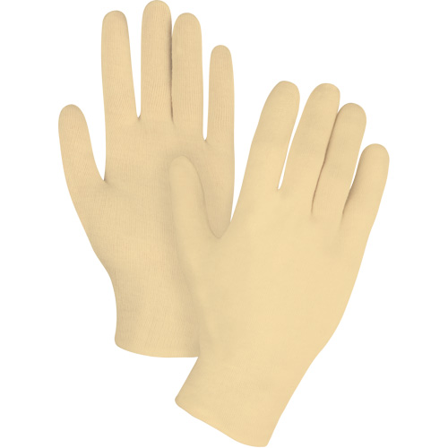 Heavyweight Inspection Gloves, Cotton, Hemmed Cuff, Ladies Cam Industrial