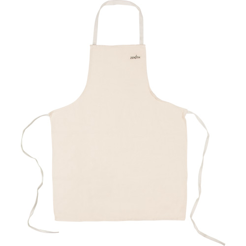 Apron, Cotton, 36" L x 29" W, Natural Cam Industrial