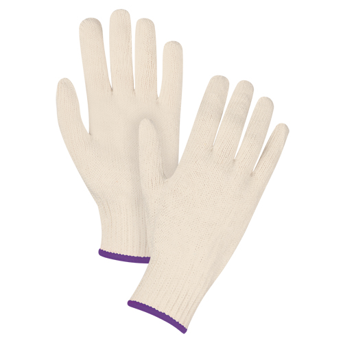 Gants en tricot d'usage standard, Poly/coton, Calibre 7, T-petit Cam Industrial