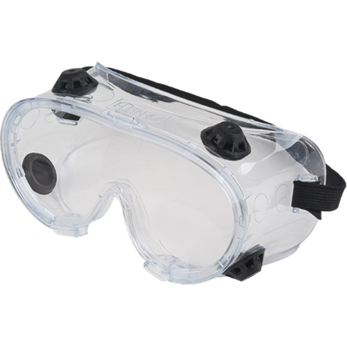 Z300 Safety Goggles, Clear Lens, Anti-Scratch, Indirect Vent Cam Industrial