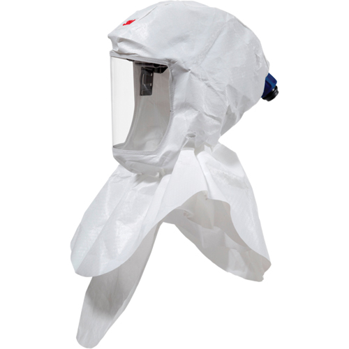 Cagoule Versaflo complet avec col interne et coiffe de premi&egrave;re qualit&eacute;, Universel, Coiffe souple, Bavette Double Cam Industrial
