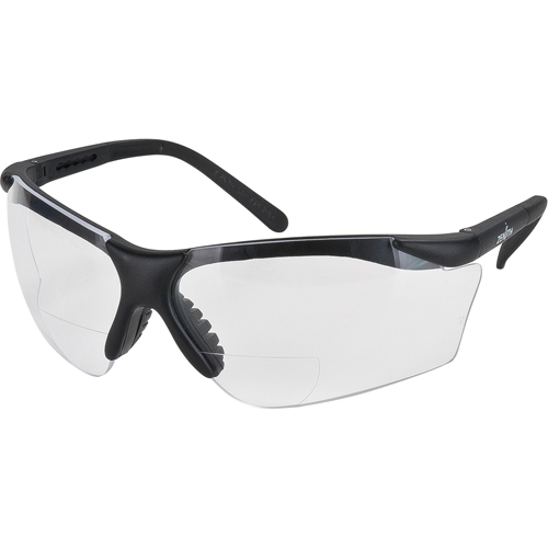 Z1800 Series Reader Safety Glasses, Anti-Scratch, Clear, 1.0 Diopter Cam Industrial