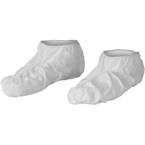 Couvre-chaussures Kleenguard A40, Moyen, Vinyle, Blanc Cam Industrial