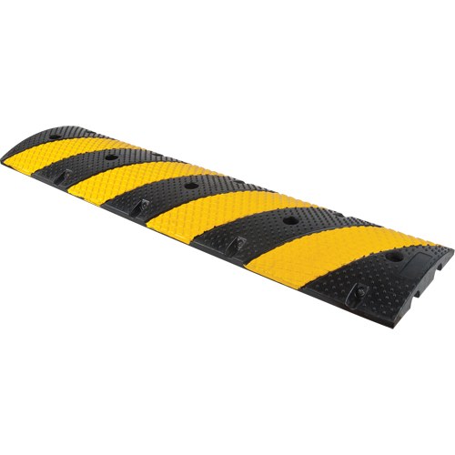 Bosse de d&eacute;c&eacute;l&eacute;ration, Caoutchouc, 4' lo x 11-3/4" la x 2" h Cam Industrial