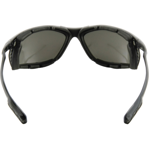 Virtua Safety Glasses with Foam Gasket, Grey/Smoke Lens, Anti-Fog, ANSI Z87+/Meets/Exceeds CSA Z94.3 Cam Industrial