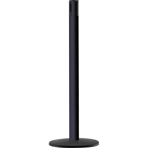 Advance TensaBarrier&reg; - Receiver Post, 36" High, Black Cam Industrial