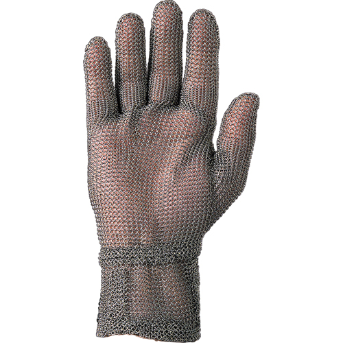 2" Cuff Mesh Glove, Size Small/7, Stainless Steel Shell, ANSI/ISEA 105 Level 5 Cam Industrial