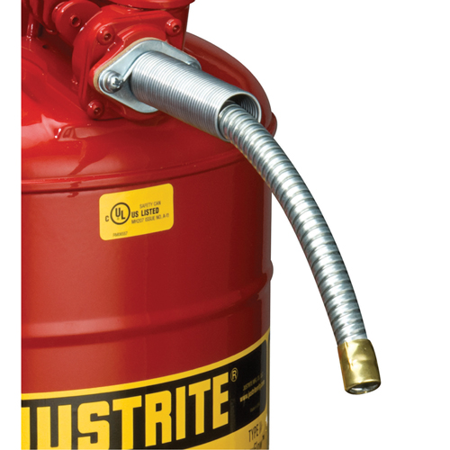 Tuyau flexible pour bidons de s&eacute;curit&eacute; de type II Cam Industrial