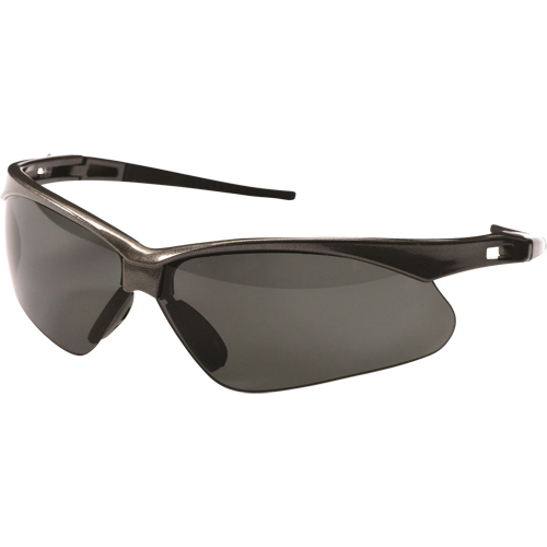 KleenGuard Nemesis Safety Glasses, Smoke/Grey/Smoke Lens, Polarized, ANSI Z87+ Cam Industrial