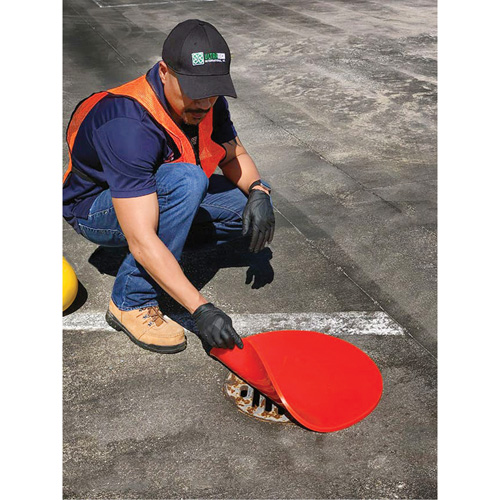 Tapis pour drain Ultra-Drain Seals, Circulaire, 42" dia. Cam Industrial