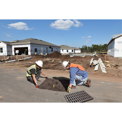 Bac de r&eacute;tention Ultra-Drain Guard, D&eacute;chets & d&eacute;bris, 48" lo x 36" la Cam Industrial