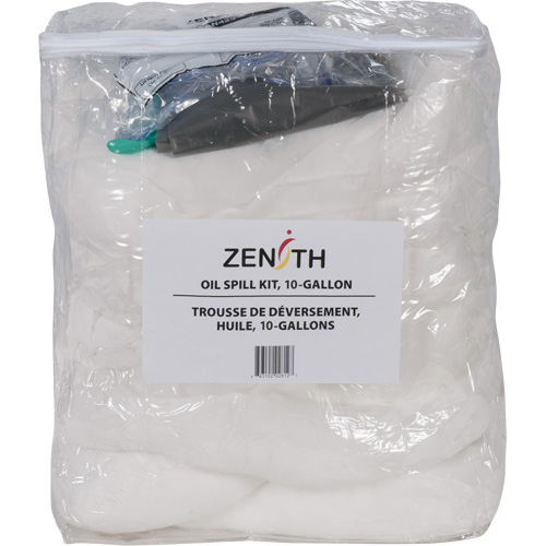 Premium Truck Spill Kit, Oil Only, Bag, 10 US gal. Absorbancy Cam Industrial
