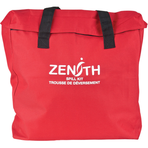 Trousse d'&eacute;quipement de lutte contre les d&eacute;versements, Huile seulement/Universel, Sac, Absorbance de 10 gal. US Cam Industrial