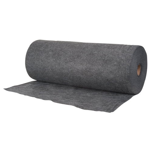 Rouleau absorbant industriel, 36" la x 100' lo, Lourd Cam Industrial